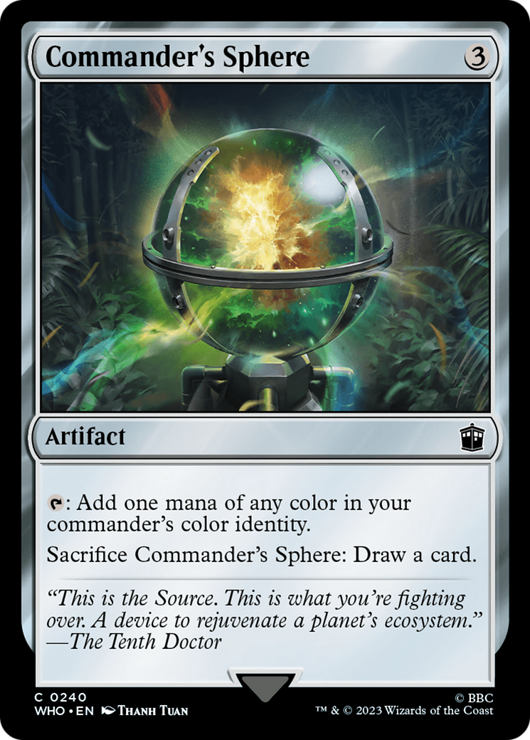 Commander's Sphere [Doctor Who] | Deep Dive Games St. Marys