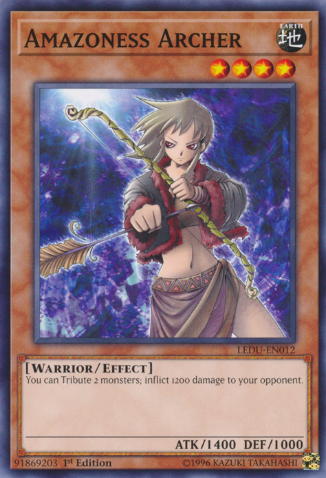 Amazoness Archer [LEDU-EN012] Common | Deep Dive Games St. Marys