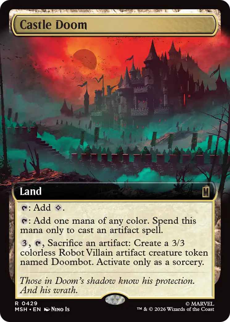 Castle Doom (Extended Art) [Marvel Super Heroes] | Deep Dive Games St. Marys