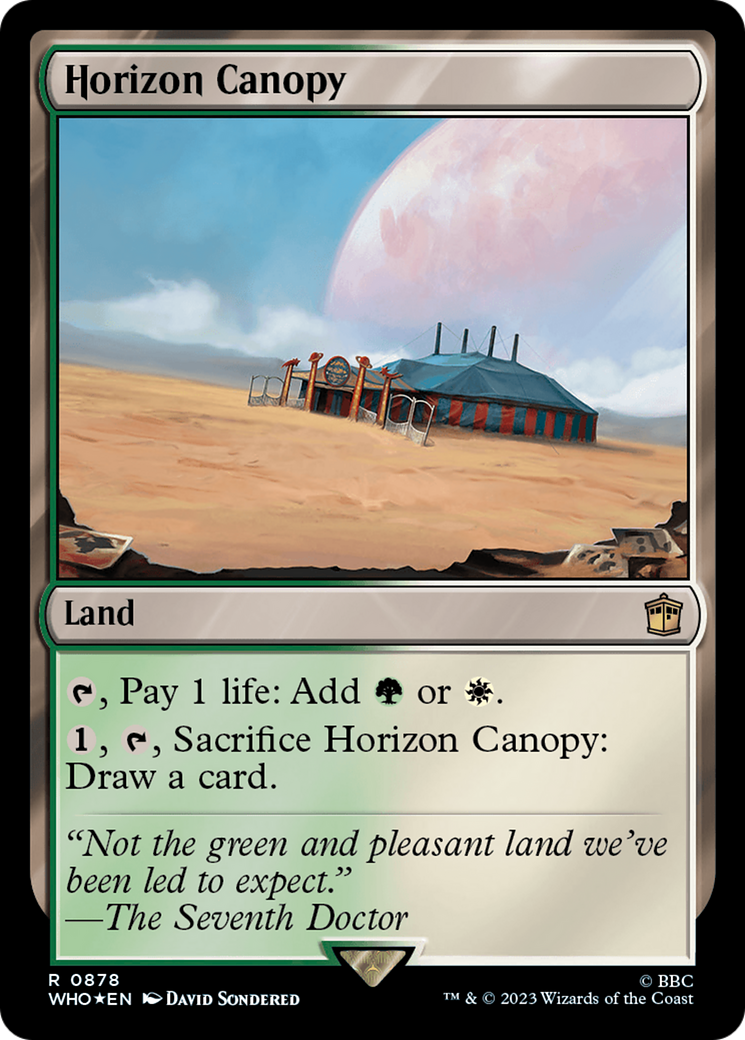Horizon Canopy (Surge Foil) [Doctor Who] | Deep Dive Games St. Marys