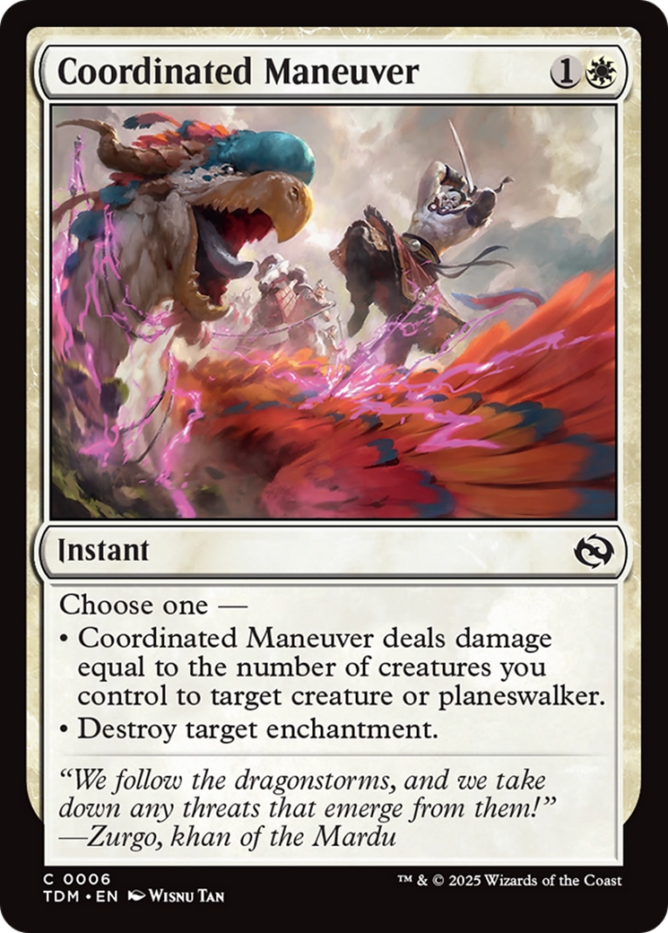 Coordinated Maneuver [Tarkir: Dragonstorm] | Deep Dive Games St. Marys