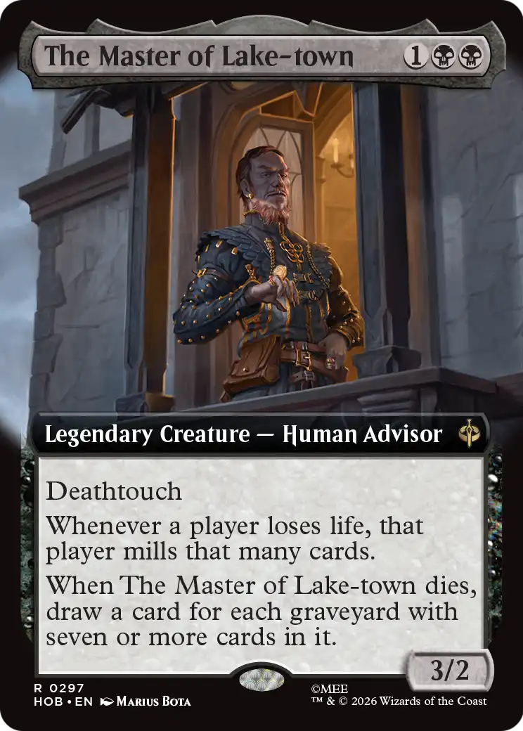 The Master of Lake-town (Extended Art) [The Hobbit] | Deep Dive Games St. Marys
