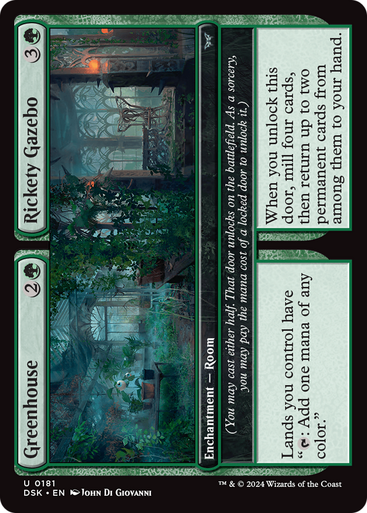 Greenhouse // Rickety Gazebo [Duskmourn: House of Horror] | Deep Dive Games St. Marys