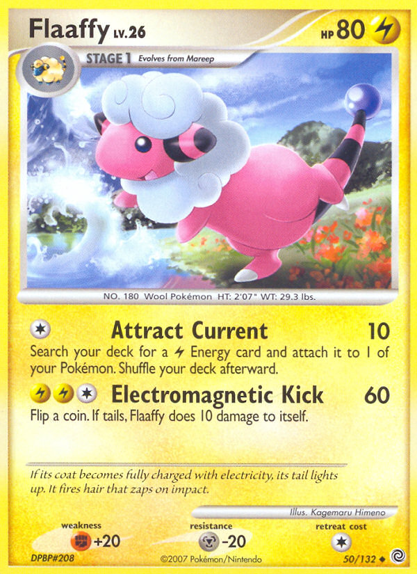 Flaaffy (50/132) [Diamond & Pearl: Secret Wonders] | Deep Dive Games St. Marys