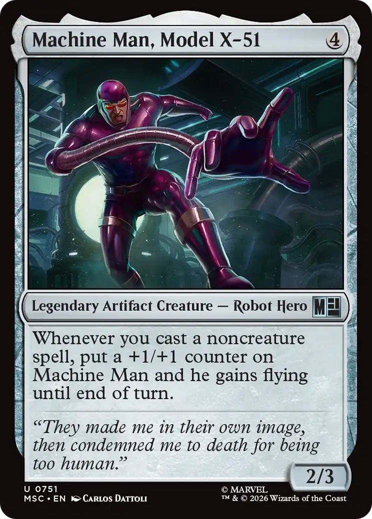 Machine Man, Model X-51 [Marvel Super Heroes Commander] | Deep Dive Games St. Marys