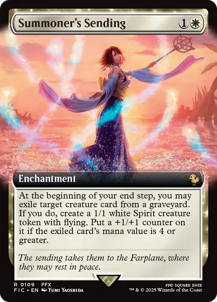 Summoner's Sending (Extended Art) [FINAL FANTASY Commander] | Deep Dive Games St. Marys