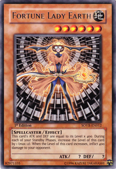 Fortune Lady Earth [SOVR-EN012] Rare | Deep Dive Games St. Marys