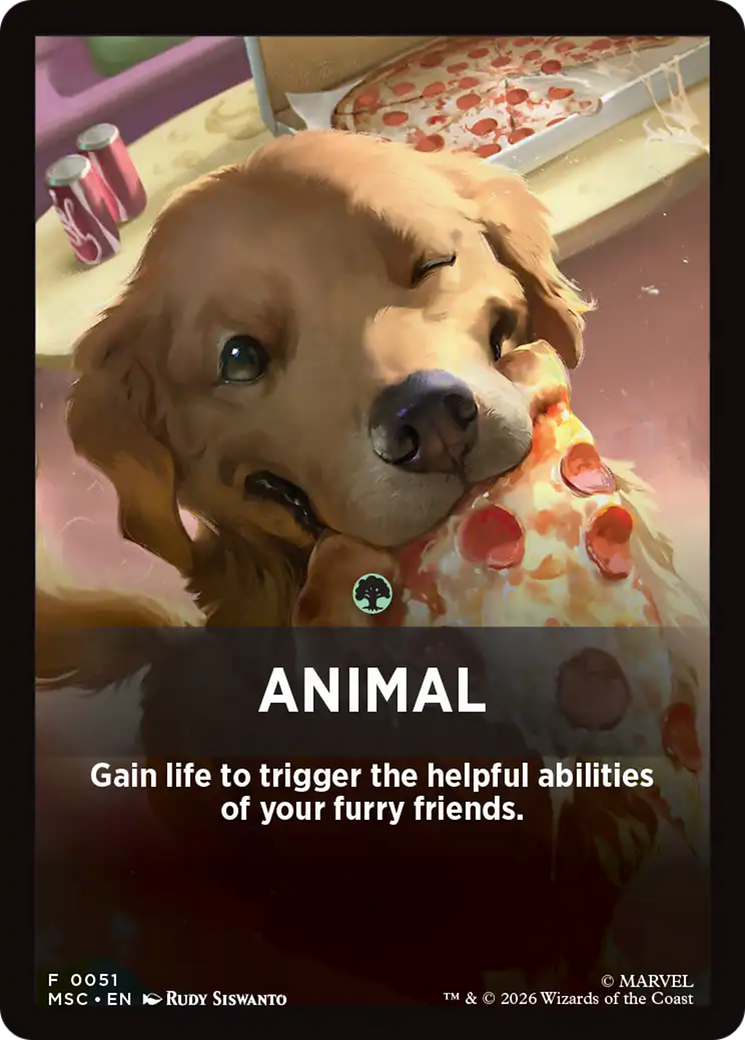 Animal Theme Card [Marvel Super Heroes Commander] | Deep Dive Games St. Marys