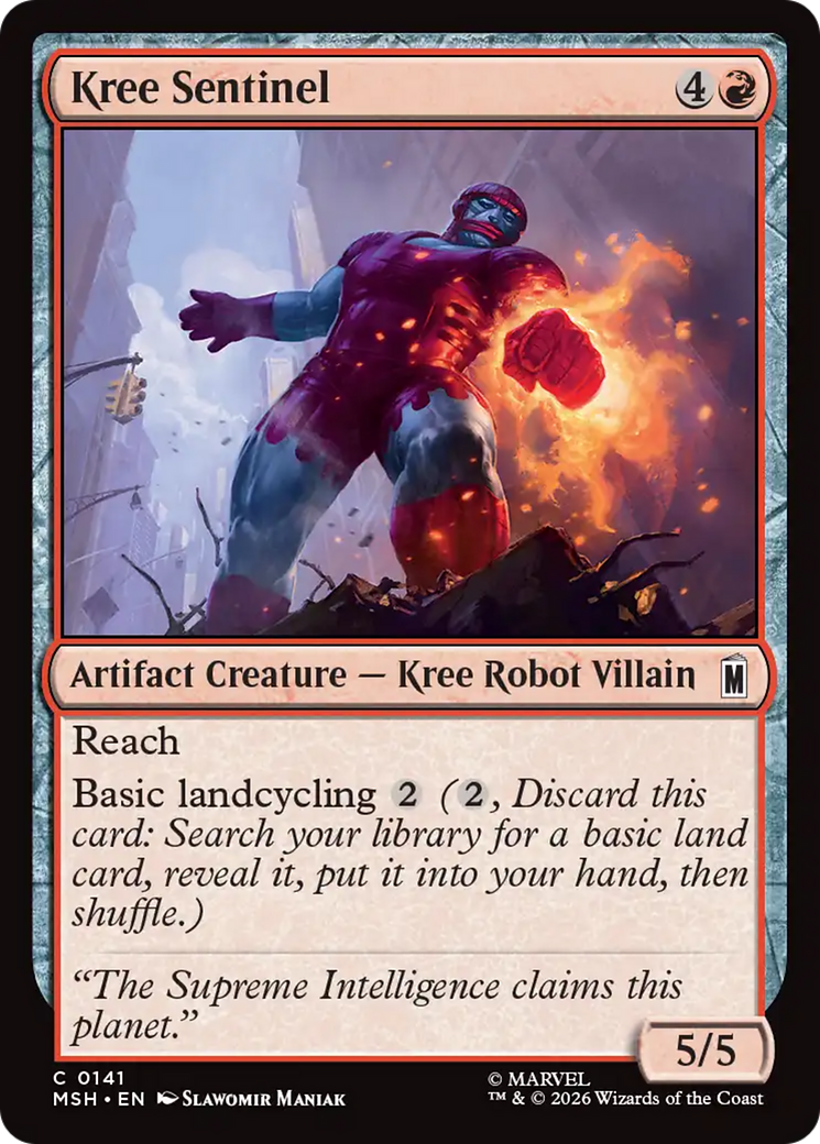 Kree Sentinel [Marvel Super Heroes] | Deep Dive Games St. Marys