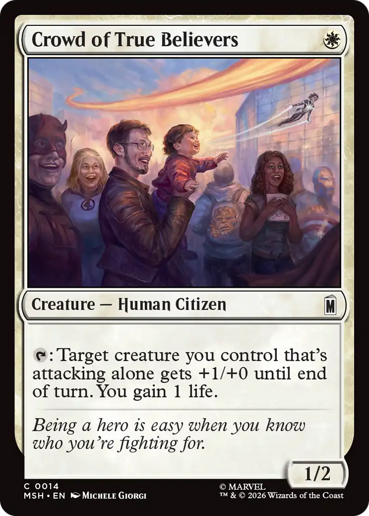 Crowd of True Believers [Marvel Super Heroes] | Deep Dive Games St. Marys