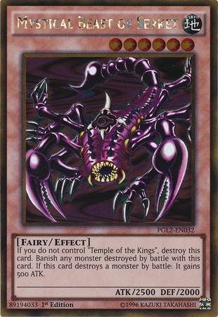 Mystical Beast of Serket [PGL2-EN032] Gold Rare | Deep Dive Games St. Marys