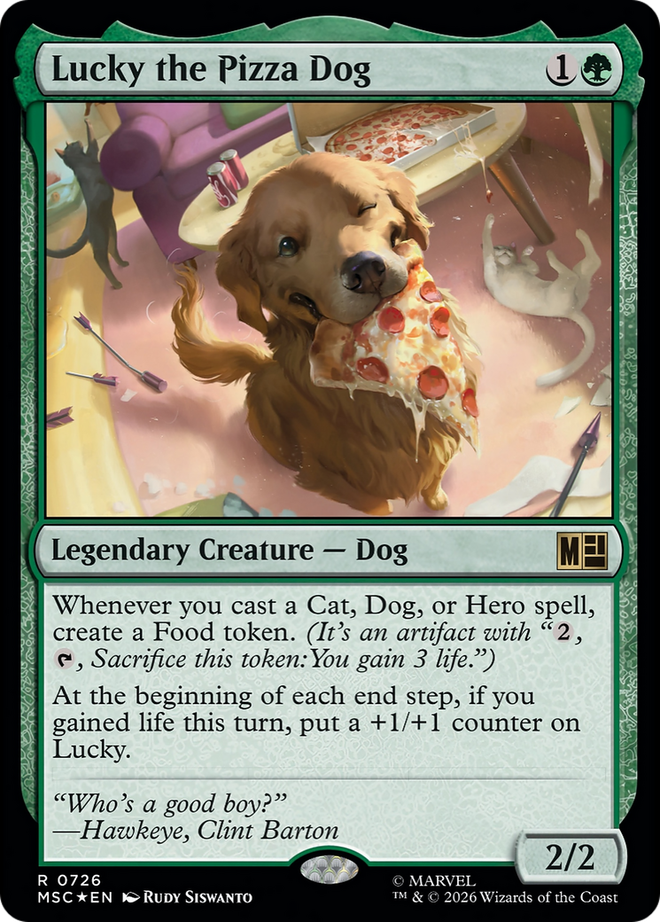 Lucky the Pizza Dog [Marvel Super Heroes Commander] | Deep Dive Games St. Marys