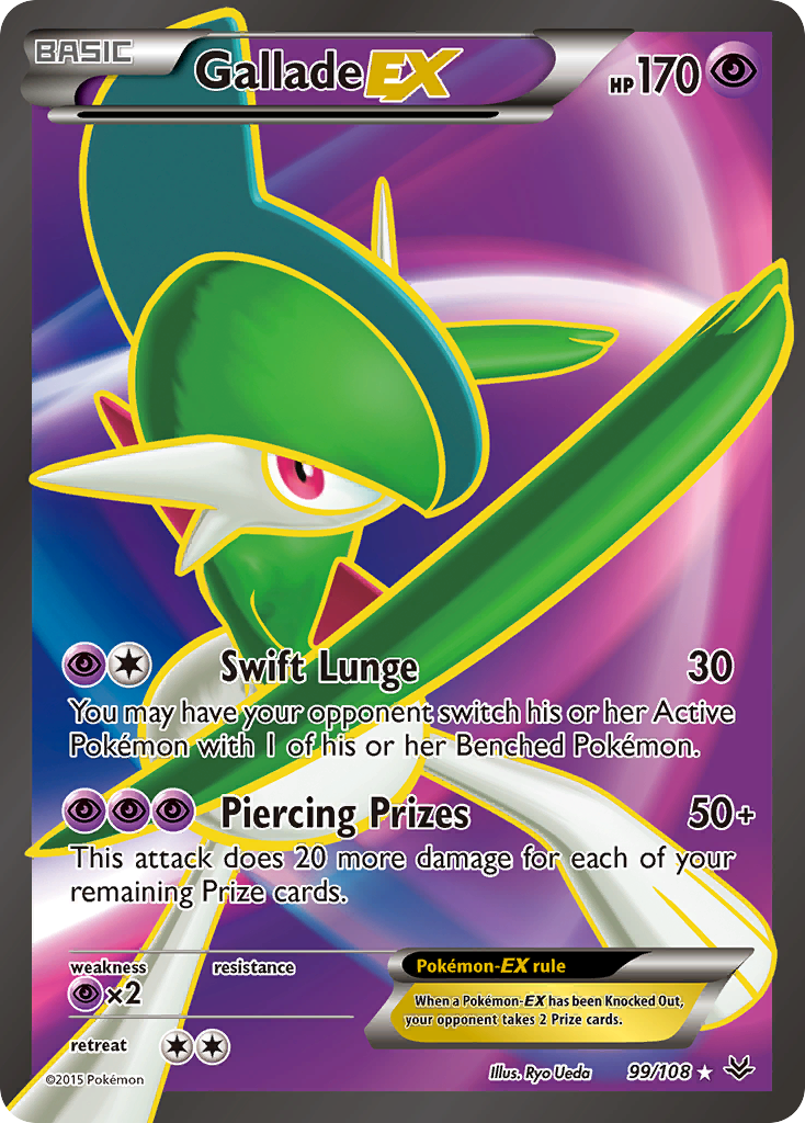 Gallade EX (99/108) [XY: Roaring Skies] | Deep Dive Games St. Marys