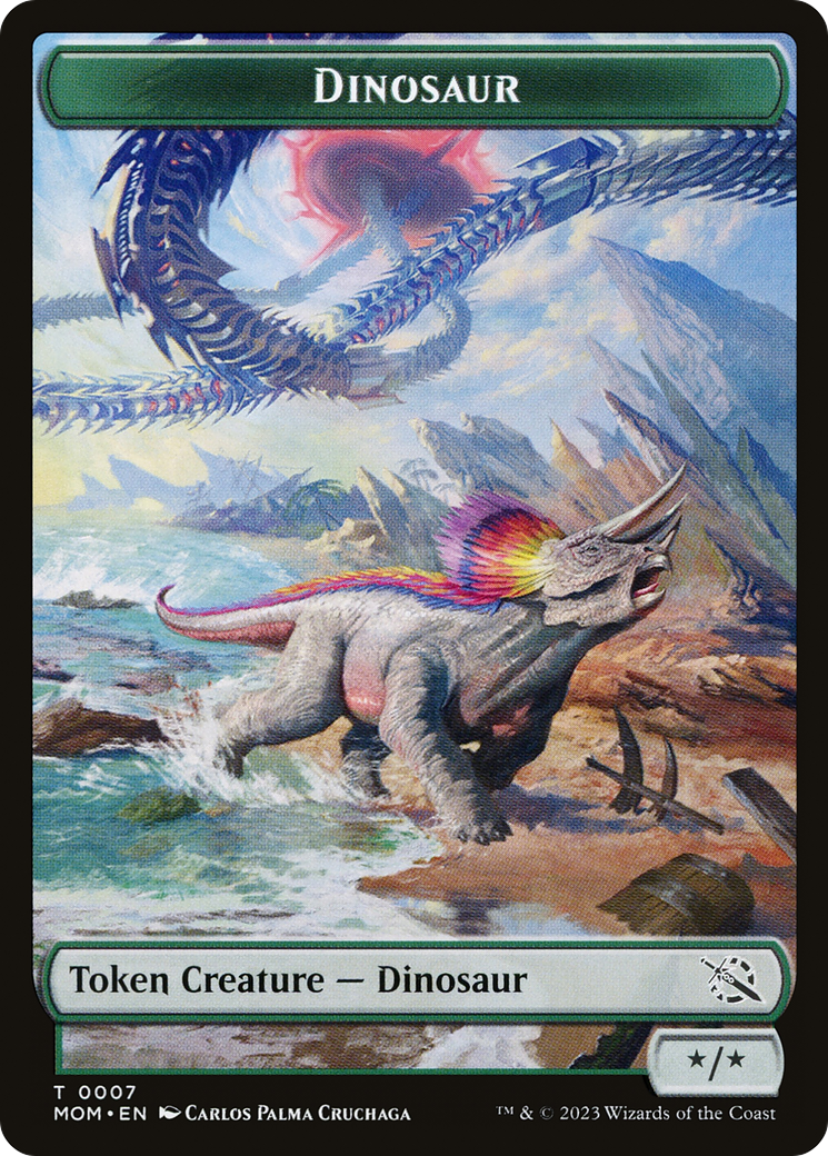 Citizen // Dinosaur Double-Sided Token [The List] | Deep Dive Games St. Marys