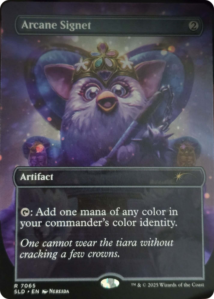 Arcane Signet (7065) (Rainbow Foil) [Secret Lair Drop Series] | Deep Dive Games St. Marys