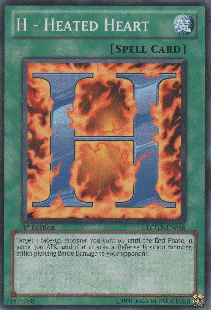 H - Heated Heart [LCGX-EN088] Common | Deep Dive Games St. Marys
