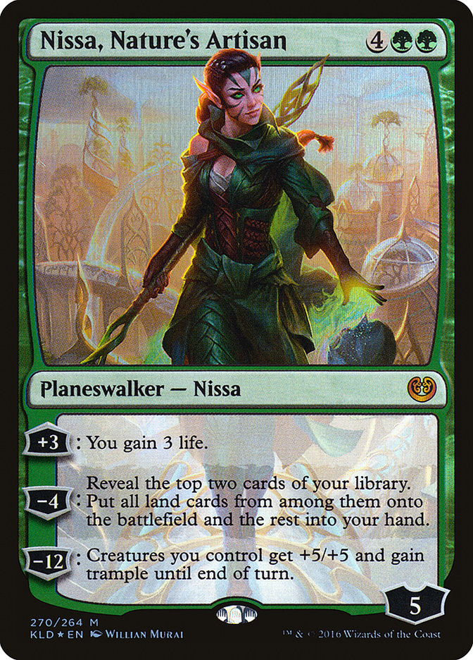 Nissa, Nature's Artisan [Kaladesh] | Deep Dive Games St. Marys