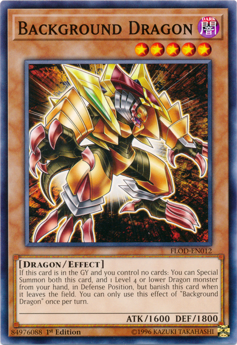 Background Dragon [FLOD-EN012] Common | Deep Dive Games St. Marys