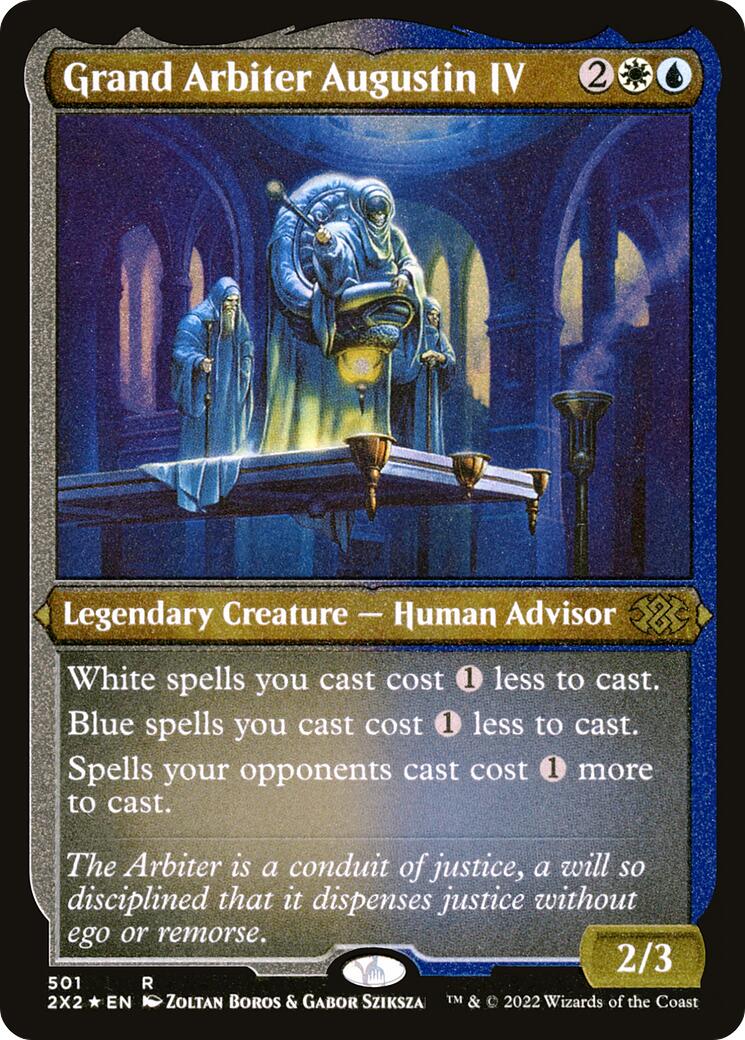 Grand Arbiter Augustin IV (Foil Etched) [Double Masters 2022] | Deep Dive Games St. Marys