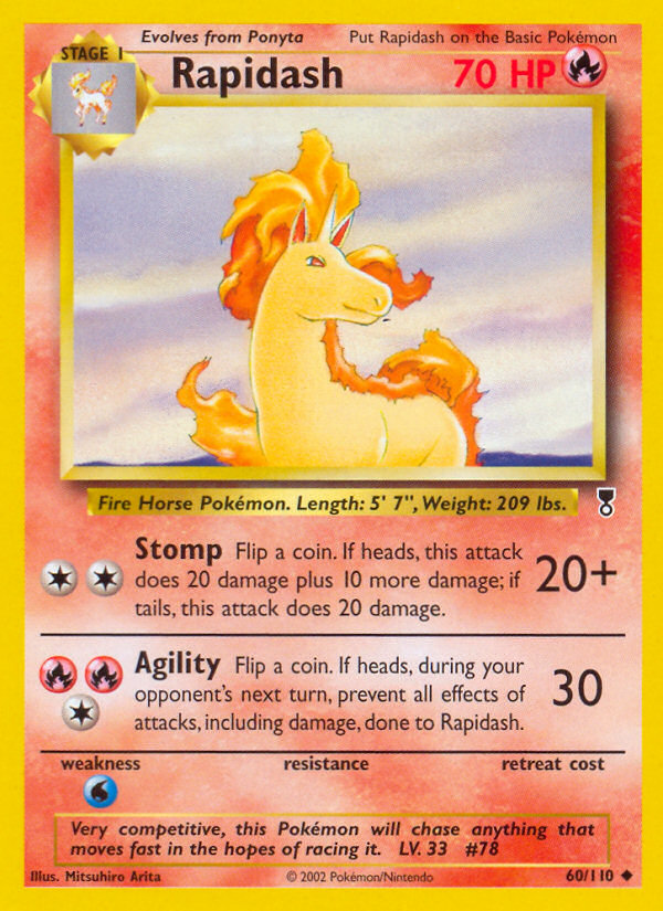 Rapidash (60/110) [Legendary Collection] | Deep Dive Games St. Marys