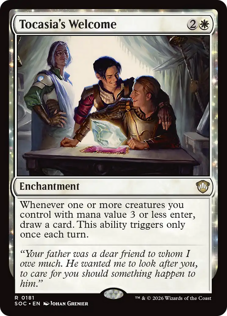 Tocasia's Welcome [Secrets of Strixhaven Commander] | Deep Dive Games St. Marys