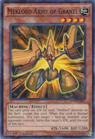 Meklord Army of Granel [BP03-EN083] Shatterfoil Rare | Deep Dive Games St. Marys