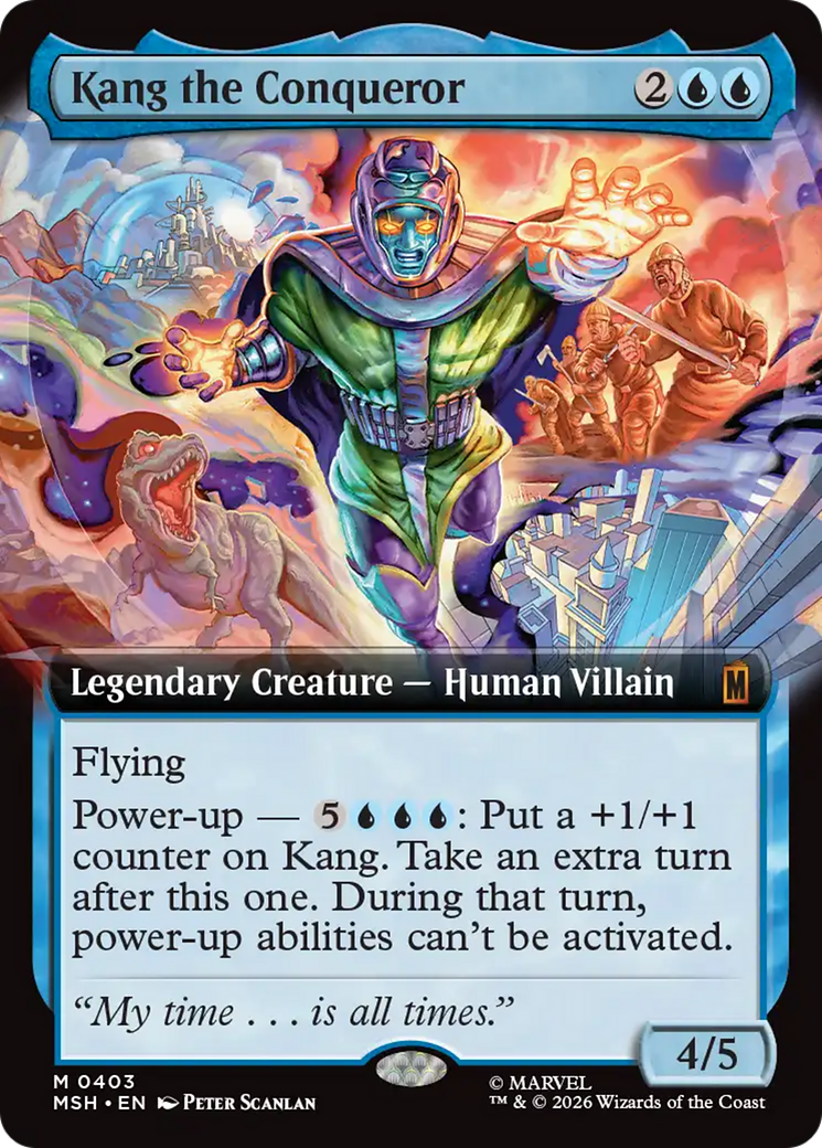 Kang the Conqueror (Extended Art) [Marvel Super Heroes] | Deep Dive Games St. Marys