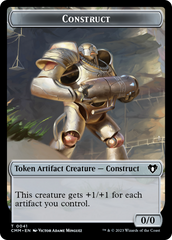 Thopter // Construct (41) Double-Sided Token [Commander Masters Tokens] | Deep Dive Games St. Marys