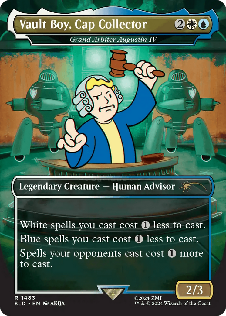 Vault Boy, Cap Collector - Grand Arbiter Augustin IV [Secret Lair Drop Series] | Deep Dive Games St. Marys