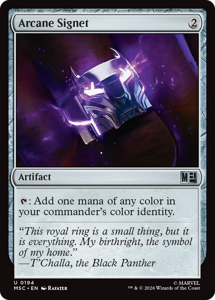 Arcane Signet (0194) [Marvel Super Heroes Commander] | Deep Dive Games St. Marys