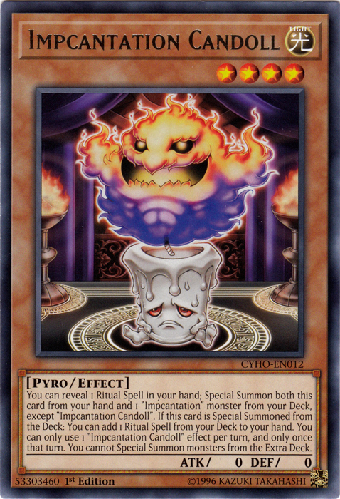 Impcantation Candoll [CYHO-EN012] Rare | Deep Dive Games St. Marys