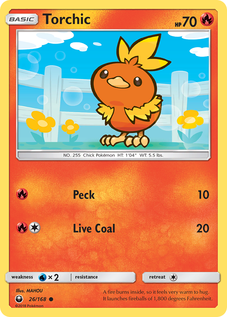 Torchic (26/168) [Sun & Moon: Celestial Storm] | Deep Dive Games St. Marys