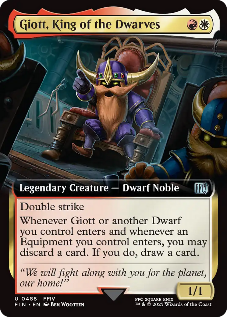 Giott, King of the Dwarves (Extended Art) [FINAL FANTASY] | Deep Dive Games St. Marys