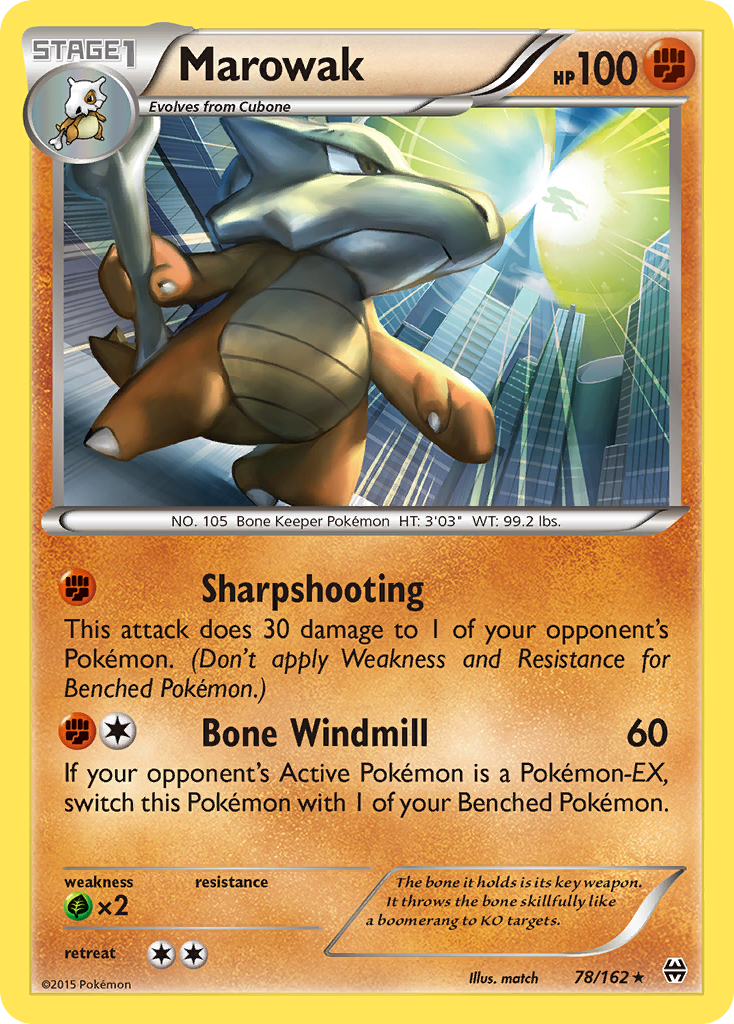 Marowak (78/162) [XY: BREAKthrough] | Deep Dive Games St. Marys