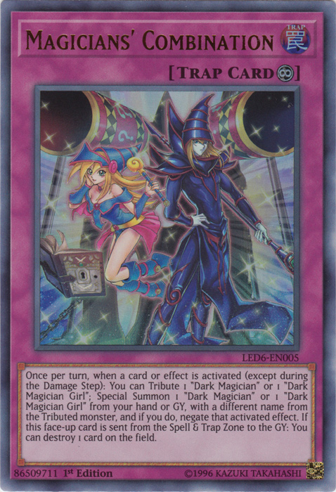 Magicians' Combination [LED6-EN005] Ultra Rare | Deep Dive Games St. Marys