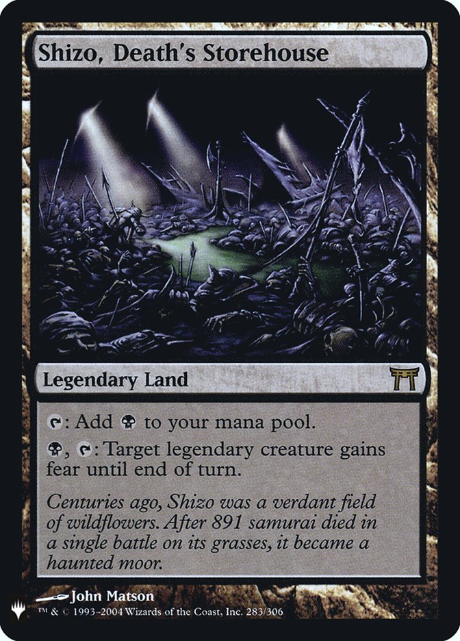 Shizo, Death's Storehouse [Mystery Booster] | Deep Dive Games St. Marys