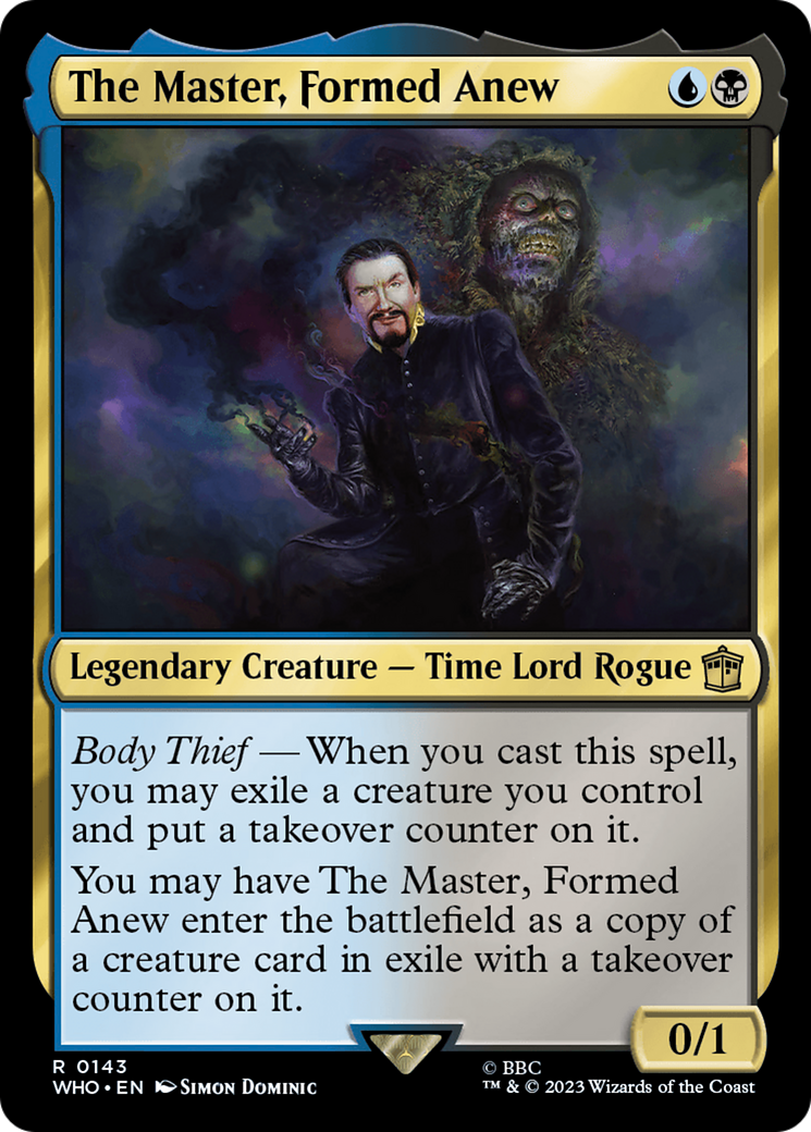 The Master, Formed Anew [Doctor Who] | Deep Dive Games St. Marys