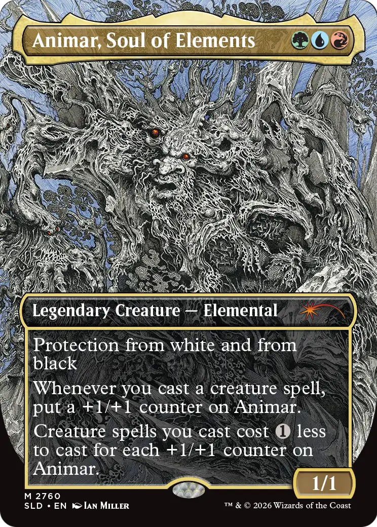 Animar, Soul of Elements (2760) [Secret Lair Drop Series] | Deep Dive Games St. Marys
