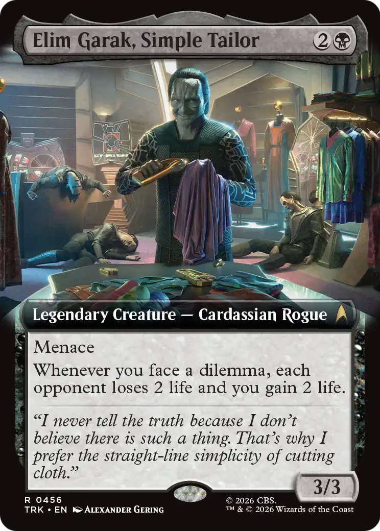 Elim Garak, Simple Tailor (Extended Art) [Star Trek] | Deep Dive Games St. Marys