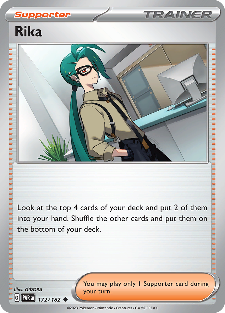 Rika (172/182) [Scarlet & Violet: Paradox Rift] | Deep Dive Games St. Marys