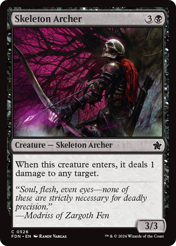 Skeleton Archer [Foundations] | Deep Dive Games St. Marys