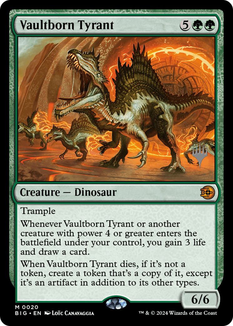 Vaultborn Tyrant [Lorwyn Eclipsed Promos] | Deep Dive Games St. Marys