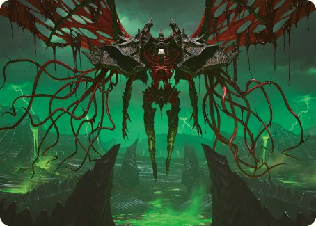 Archfiend of the Dross Art Card [Phyrexia: All Will Be One Art Series] | Deep Dive Games St. Marys