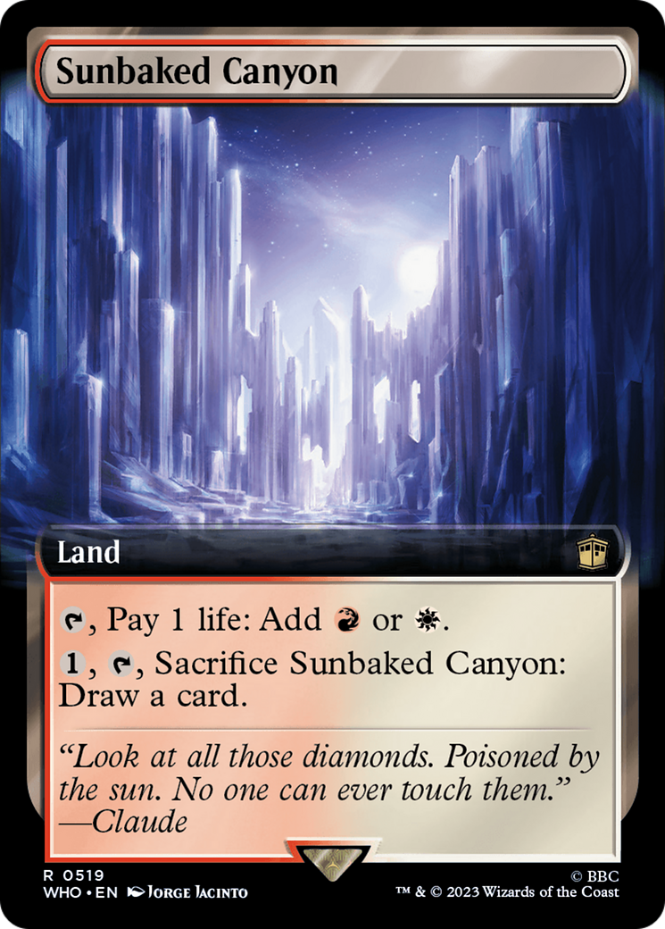 Sunbaked Canyon (Extended Art) [Doctor Who] | Deep Dive Games St. Marys