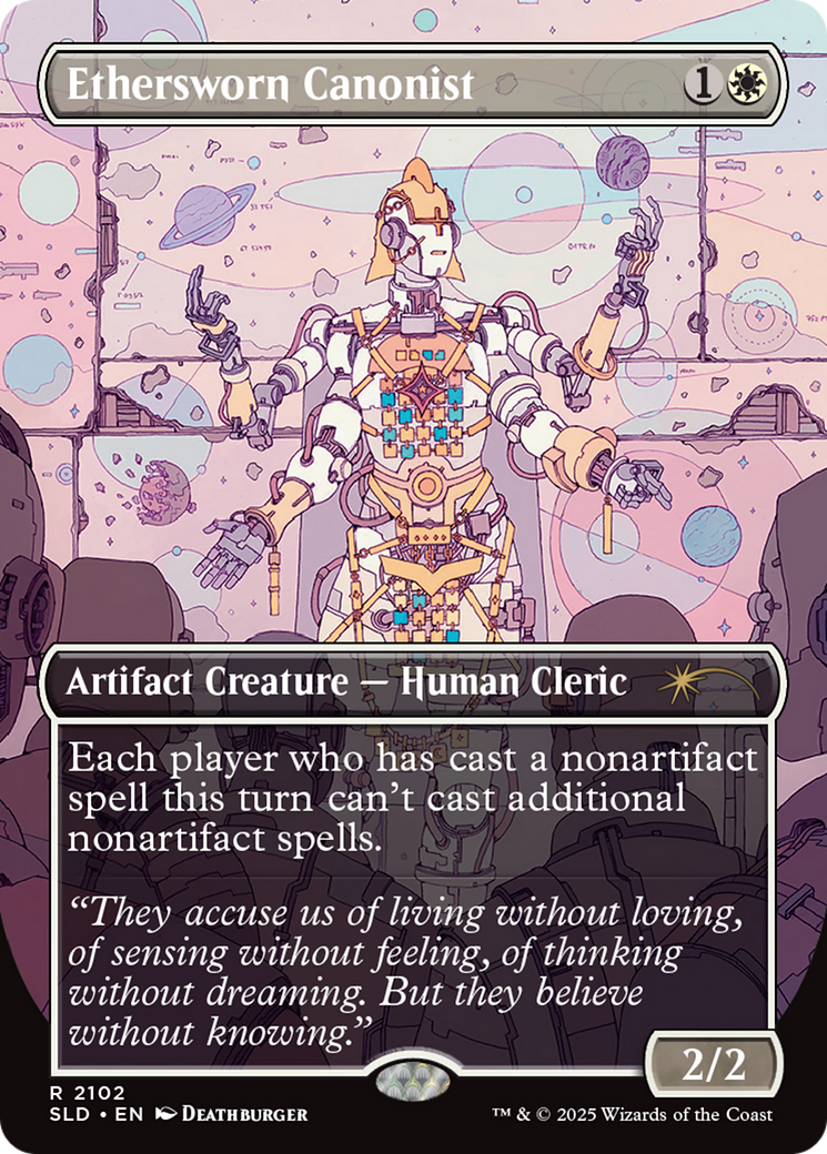 Ethersworn Canonist (Galaxy Foil) [Secret Lair Drop Series] | Deep Dive Games St. Marys
