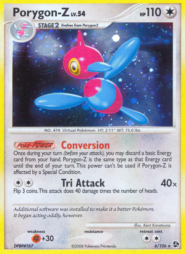 Porygon-Z (6/106) [Diamond & Pearl: Great Encounters] | Deep Dive Games St. Marys