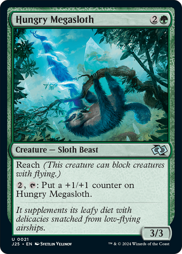 Hungry Megasloth [Foundations Jumpstart] | Deep Dive Games St. Marys