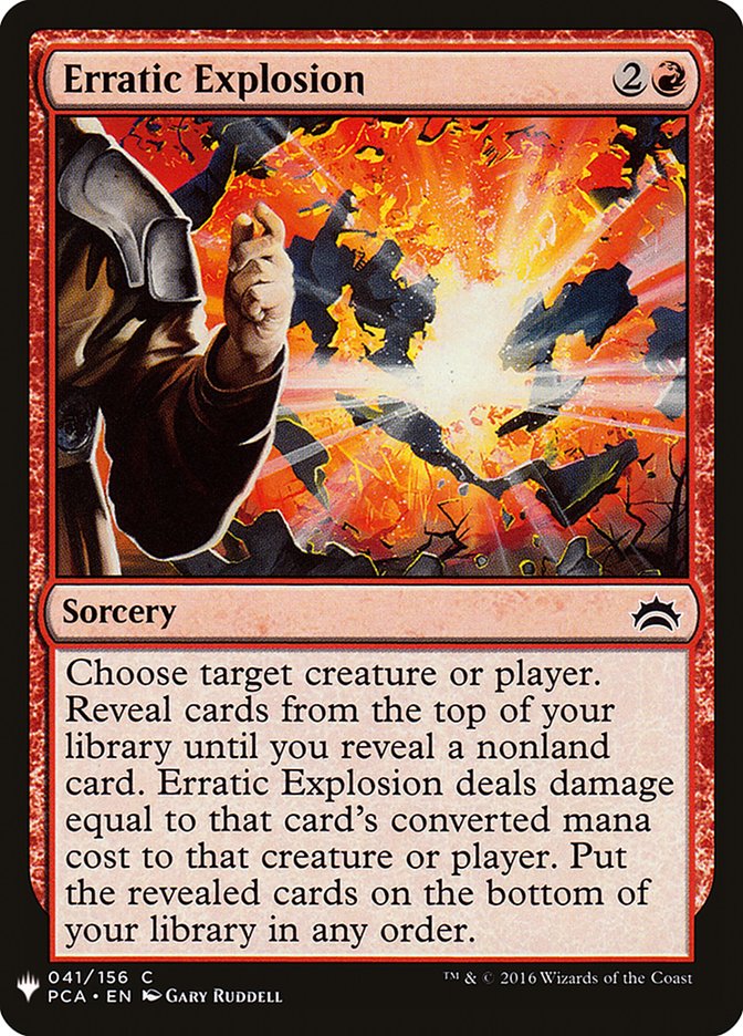 Erratic Explosion [Mystery Booster] | Deep Dive Games St. Marys