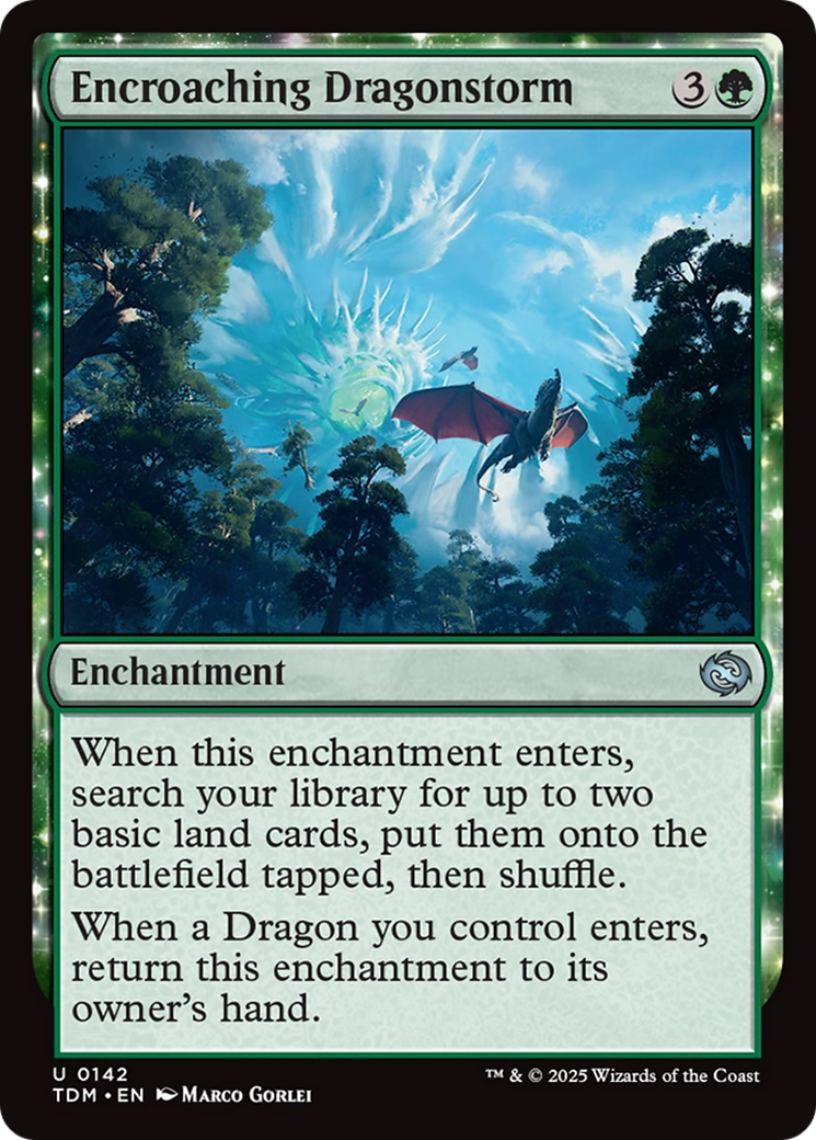 Encroaching Dragonstorm [Tarkir: Dragonstorm] | Deep Dive Games St. Marys