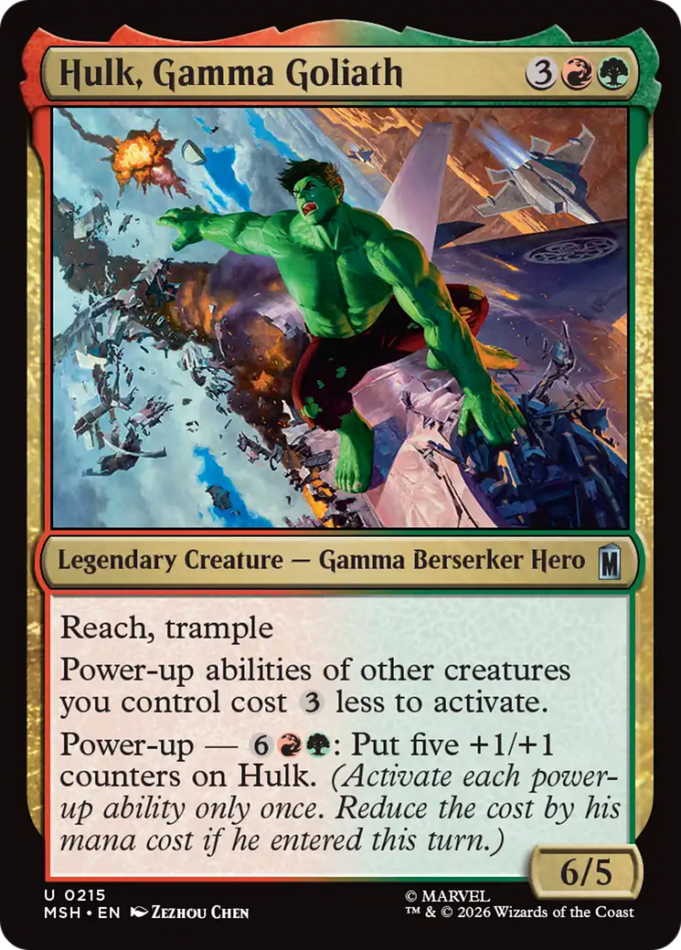 Hulk, Gamma Goliath [Marvel Super Heroes] | Deep Dive Games St. Marys